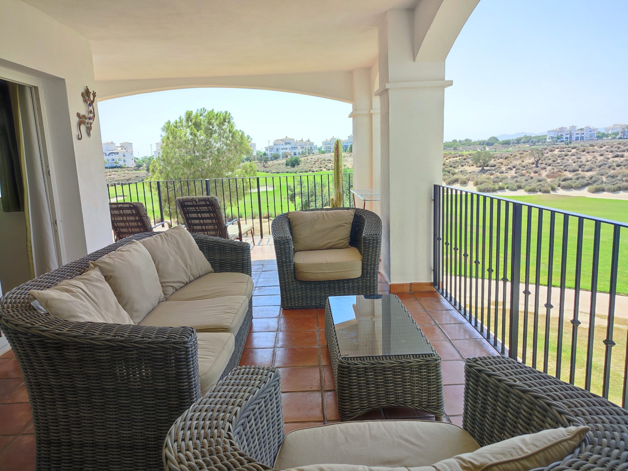 Stunning Views from L shaped Terrace, 1st Floor Apartment Hacienda Riquelme