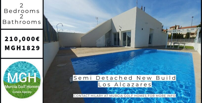 New Build Semi Detached Villa Los Alcazares
